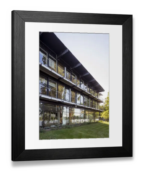 Framed Print : Bonn, government district (federal district)