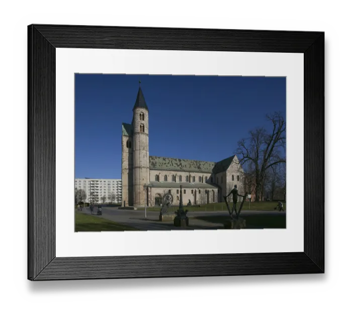 Framed Print : Magdeburg, Kloster Unser Lieben Frauen
