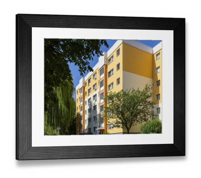 Framed Print : Dresden-Zschertnitz