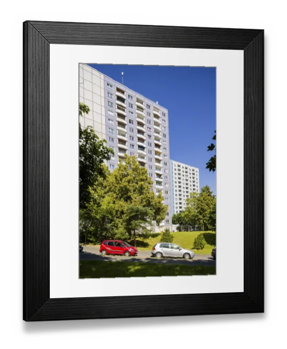 Framed Print : Dresden-Zschertnitz