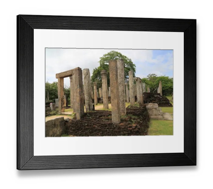 Framed Print : Atadage building in the Quadrangle