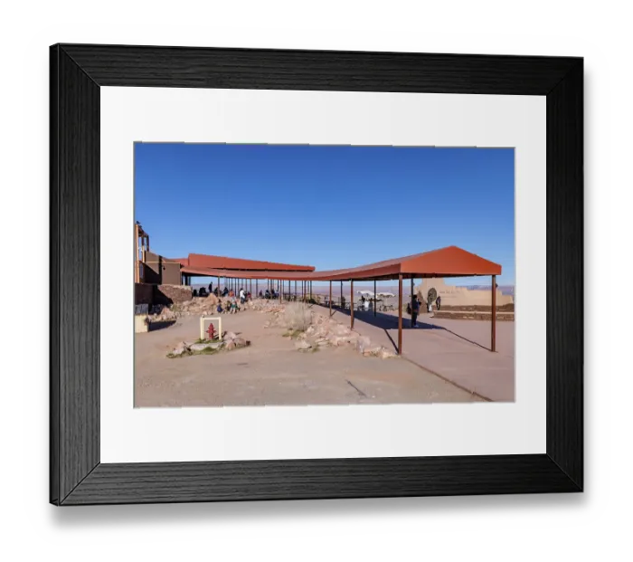 Framed Print : At Grand Canyon West near Peach Springs, Arizona