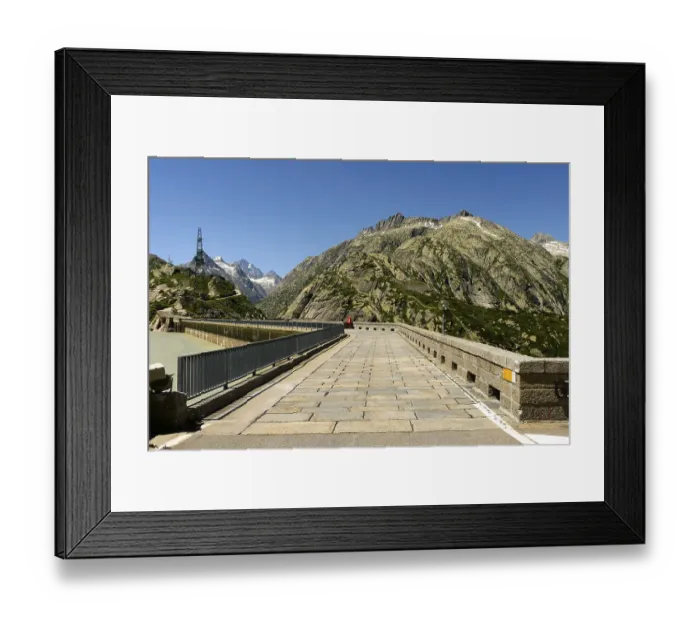 Framed Print : Grimsel Pass, Grimsel Hospice, August 2013