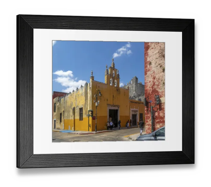 Framed Print : Capilla el Divino Maestro chapel church