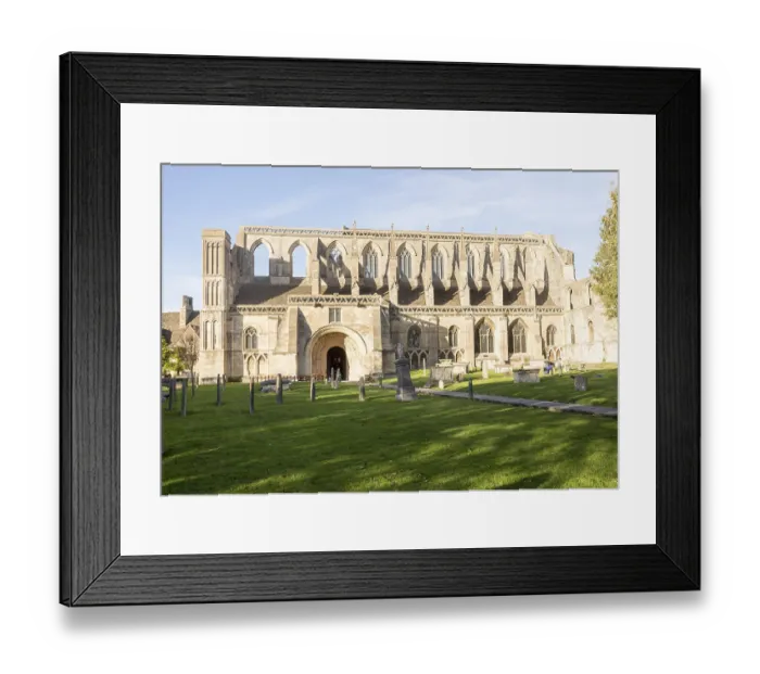 Framed Print : Malmesbury abbey church, Malmesbury
