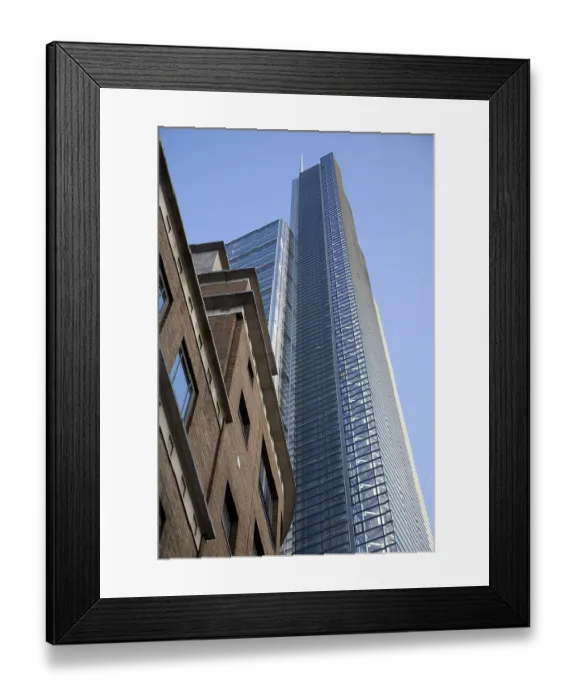 Framed Print : Heron Tower designed by architects Kohn Pedersen Fox Framed Print : Heron Tower designed by architects Kohn Pedersen Fox