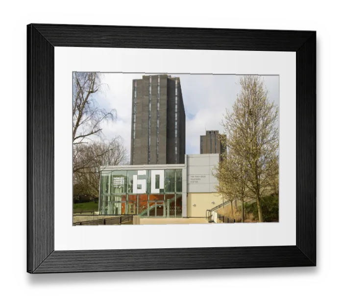 Framed Print : High rise tower blocks North Towers