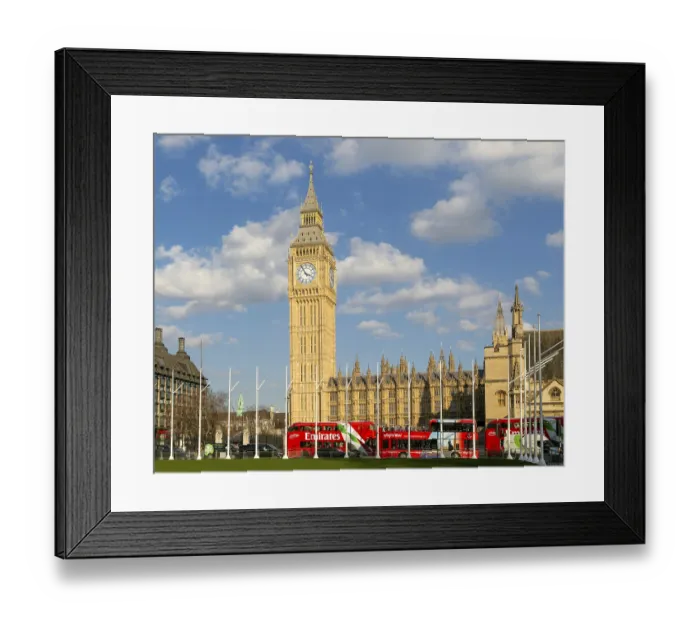 Framed Print : Big Ben, Houses of Parliament, Westminster