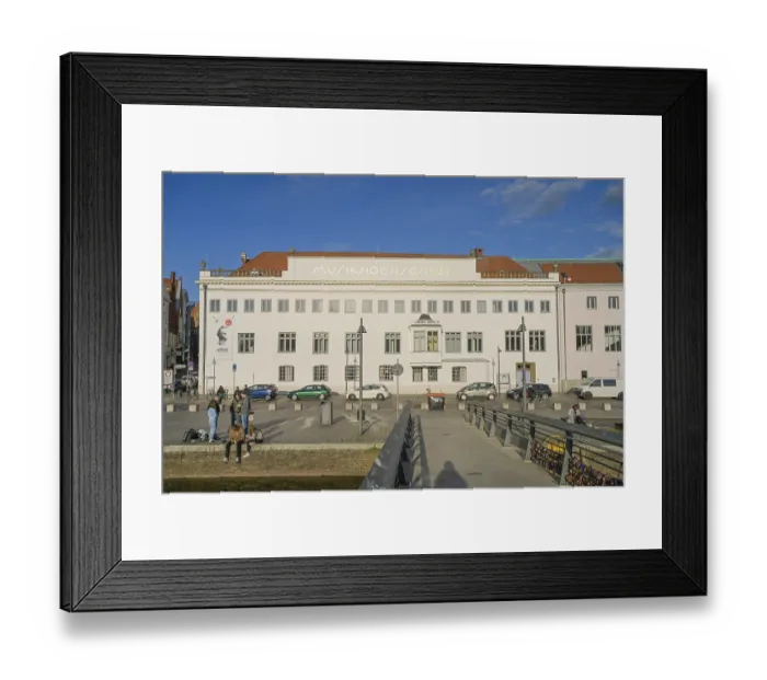 Framed Print : University of Music, Grosse Petersgrube Framed Print : University of Music, Grosse Petersgrube