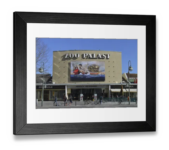Framed Print : Cinema, Zoo Palast, Hardenbergstrasse