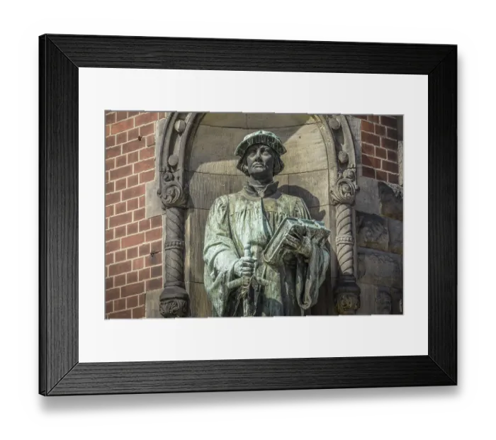 Framed Print : Monument, Huldrych Zwingli, Zwingli Church Framed Print : Monument, Huldrych Zwingli, Zwingli Church