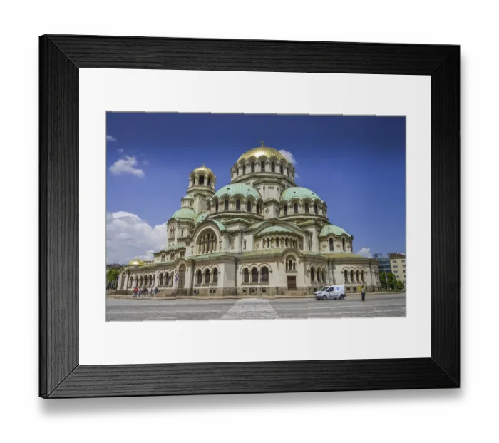 Framed Print : Alexander Nevski Cathedral, Sofia