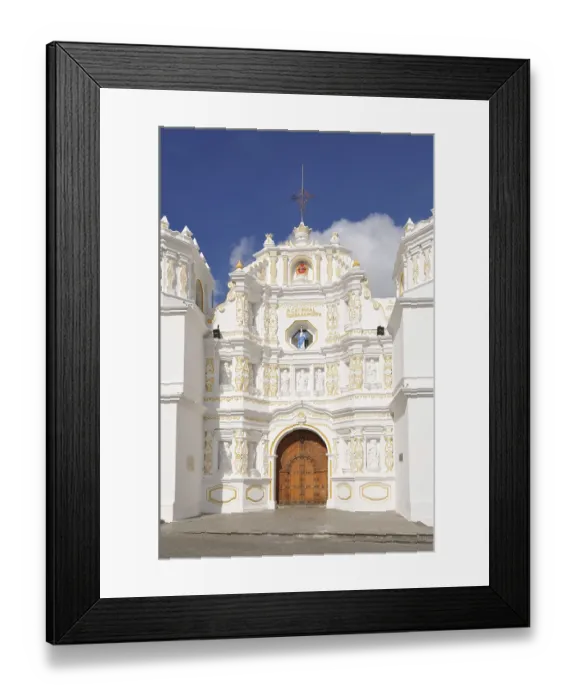 Framed Print : Cathedral, Ciudad Vieja, Guatemala