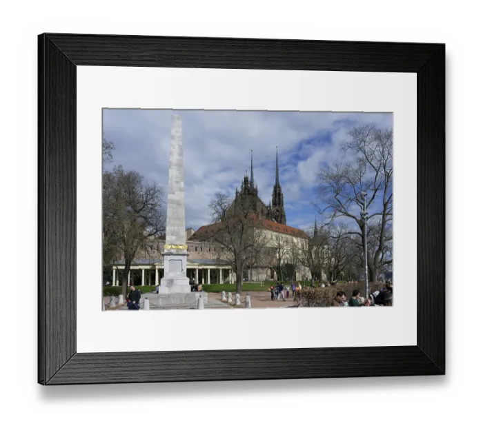 Framed Print : Obelisk, Denis Gardens (Denisovy sady) Framed Print : Obelisk, Denis Gardens (Denisovy sady)