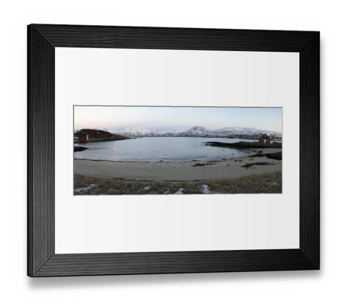 Framed Print : Norway, Tromso, Tromse, Sommaroya, Europe