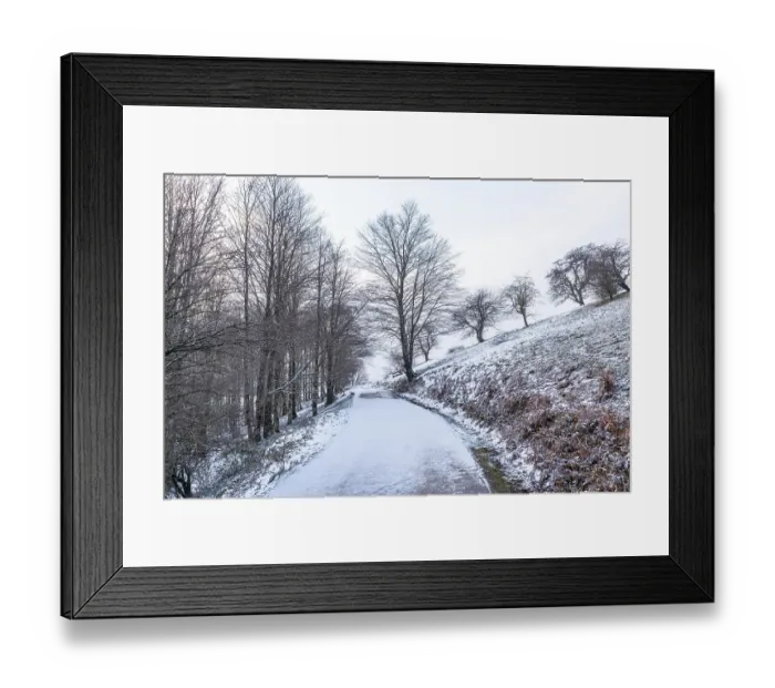 Framed Print : Path up to Mount Aizkorri in Gipuzkoa
