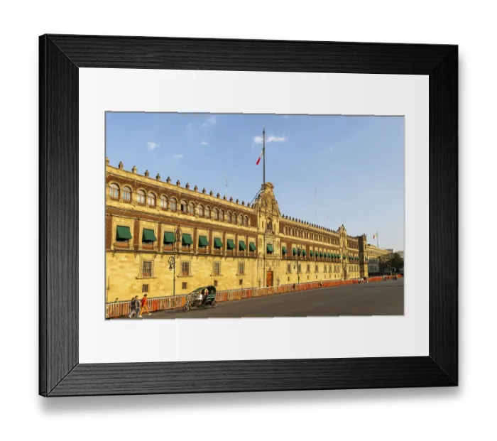 Framed Print : Historic government building, National Palace