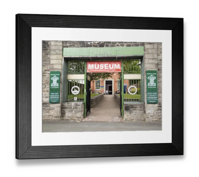 Framed Print : The Regimental Museum of The Royal Welsh