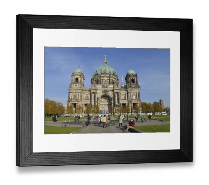 Framed Print : Berlin Cathedral, Lustgarten, Mitte