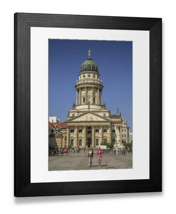 Framed Print : French Cathedral, Gendarmenmarkt