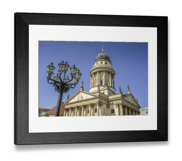 Framed Print : French Cathedral, Gendarmenmarkt