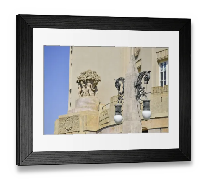 Framed Print : Detail, Art Nouveau, State Theatre Framed Print : Detail, Art Nouveau, State Theatre