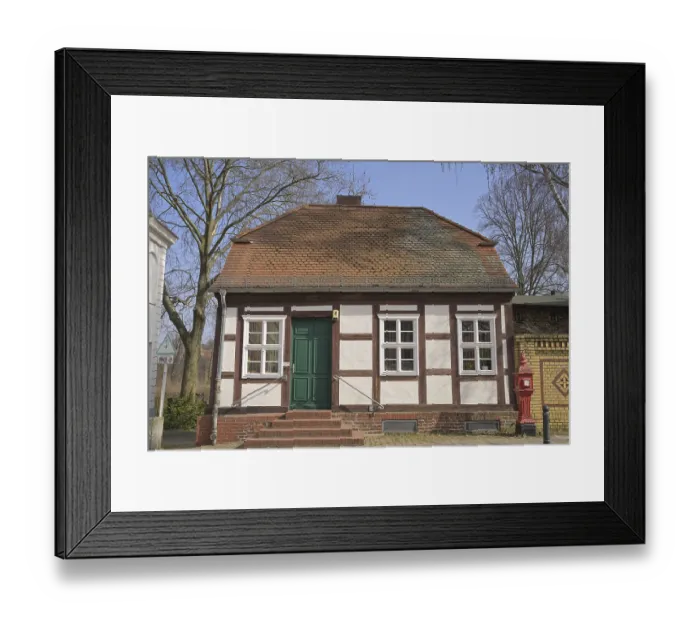 Framed Print : Altstadtgasse, Kolk, Spandau, Berlin Framed Print : Altstadtgasse, Kolk, Spandau, Berlin