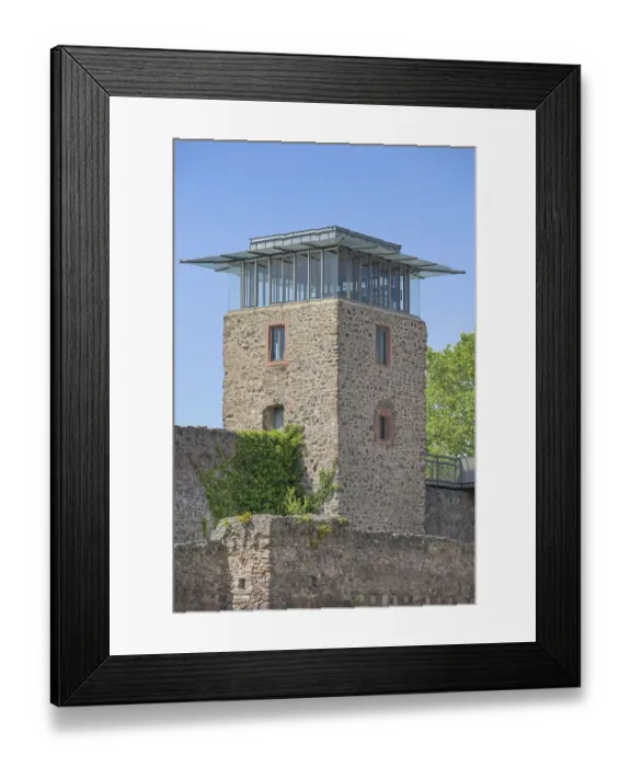 Framed Print : Altstadtmuseum Hinkelsturm, Lindenhofstrasse