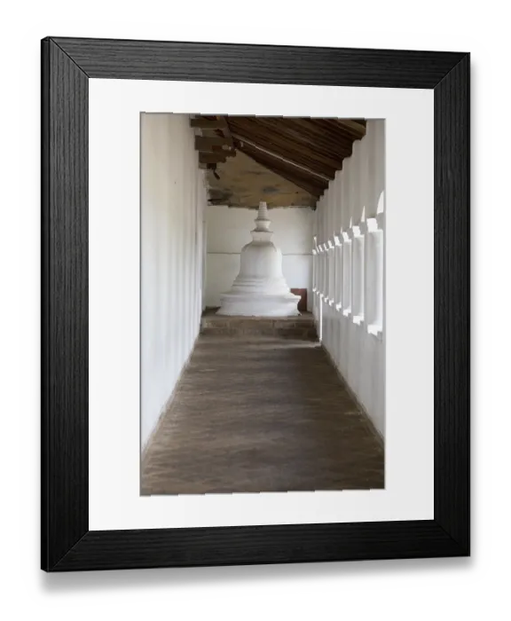 Framed Print : Dambulla cave Buddhist temple complex