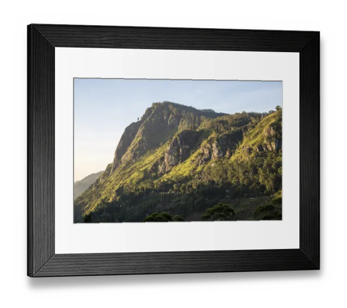Framed Print : Ella Rock mountain, Ella, Badulla District Framed Print : Ella Rock mountain, Ella, Badulla District