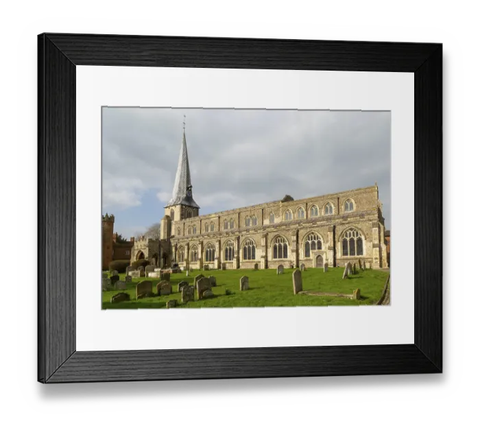 Framed Print : Church of Saint Mary, Hadliegh Framed Print : Church of Saint Mary, Hadliegh