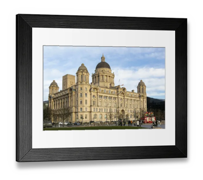 Framed Print : Port of LIverpool building, Pier Head