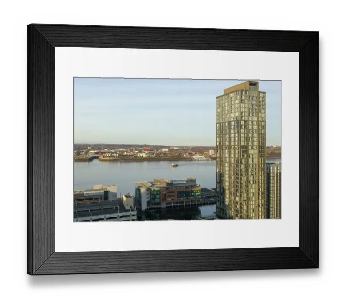 Framed Print : The Lexington building, 35-storey residential development by Moda Group