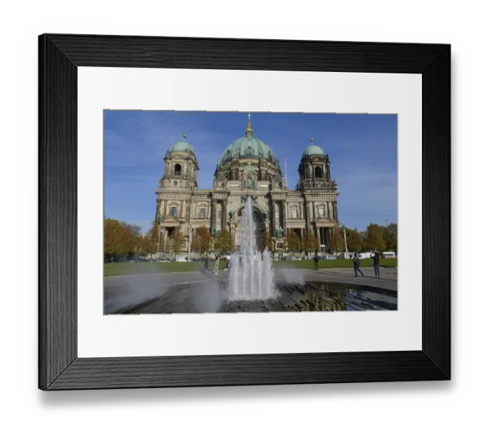 Framed Print : Berlin Cathedral, Lustgarten, Mitte