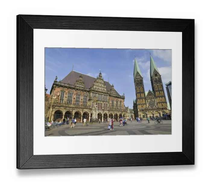 Framed Print : Old Town Hall, St. Peter's Cathedral