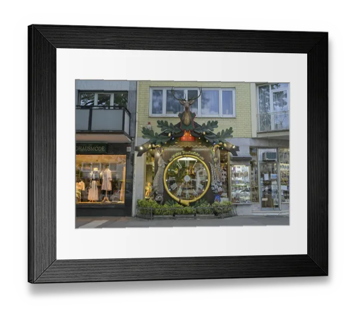 Framed Print : Largest cuckoo clock in the world Framed Print : Largest cuckoo clock in the world