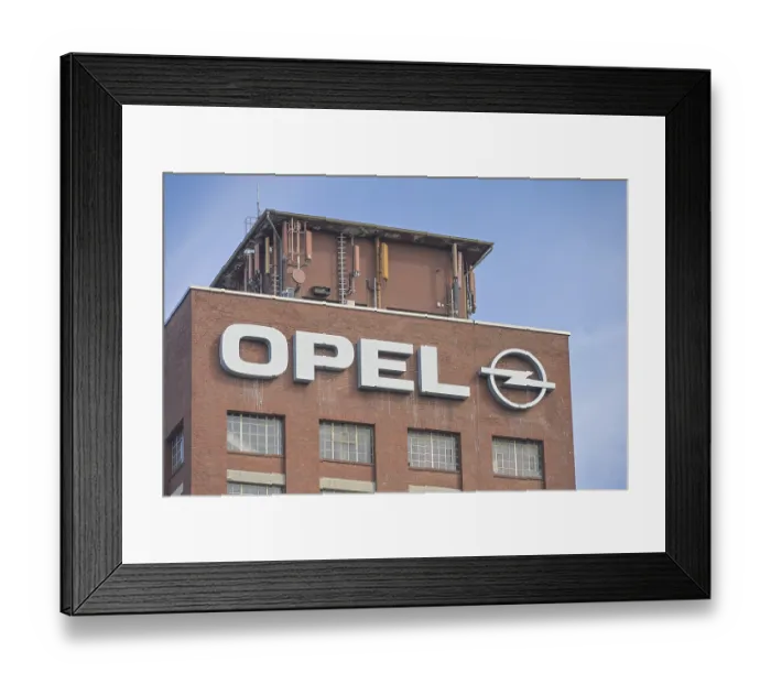 Framed Print : Opeltum, Opel plant, Ruesselsheim Framed Print : Opeltum, Opel plant, Ruesselsheim
