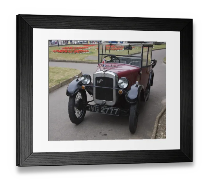 Framed Print : Austin Chummy vintage car in Cromer