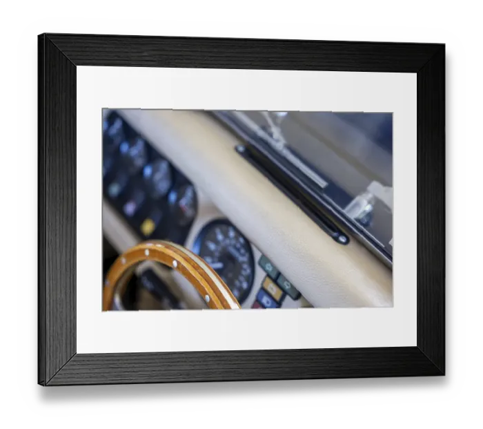 Framed Print : Steering Wheel and Instrument Panel on an Old Classic Car in Switzerland Framed Print : Steering Wheel and Instrument Panel on an Old Classic Car in Switzerland
