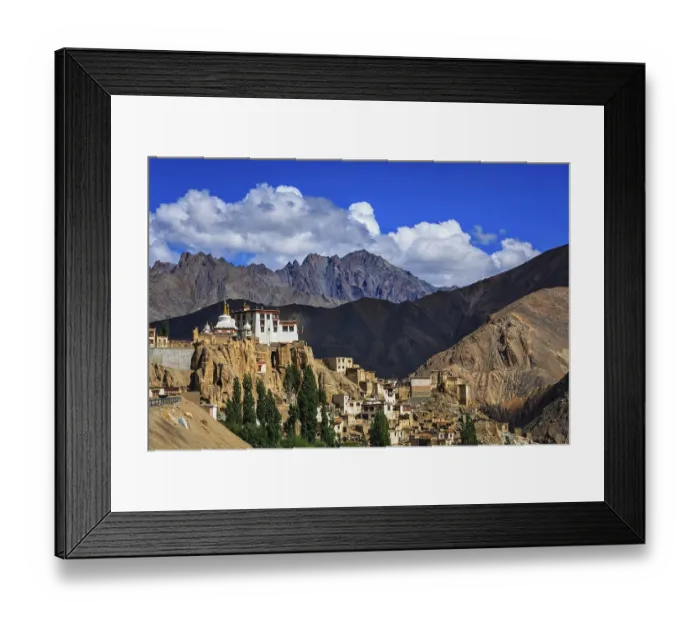 Framed Print : Lamayuru or Yuru Gompa is Tibetan Buddhist Gompa (monastery) in Kargil District Framed Print : Lamayuru or Yuru Gompa is Tibetan Buddhist Gompa (monastery) in Kargil District