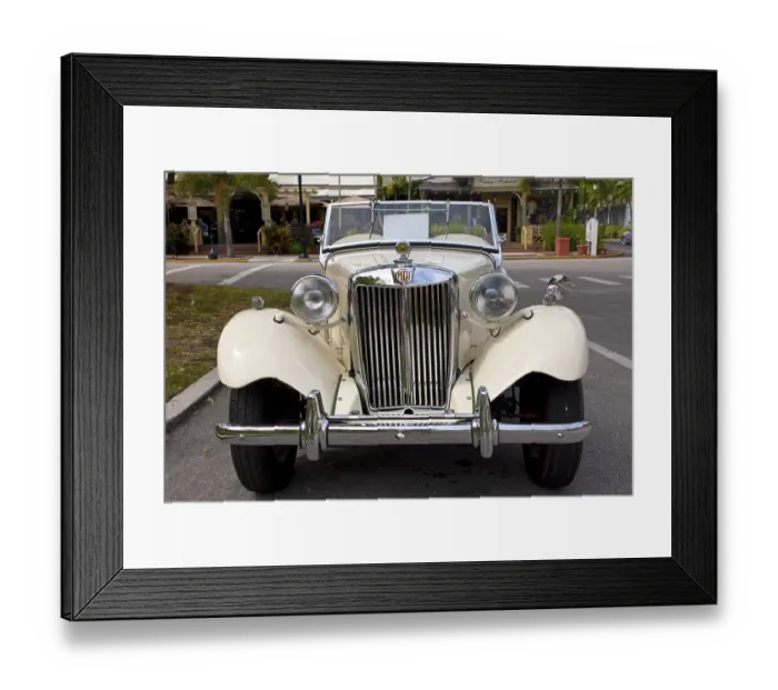 Framed Print : Classic Car, Naples, Florida / Classic Car Framed Print : Classic Car, Naples, Florida / Classic Car