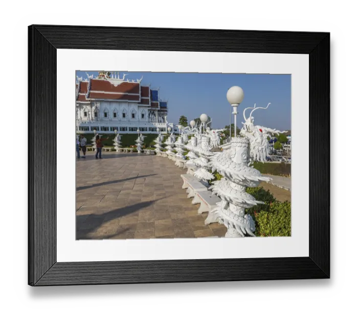 Framed Print : Ornate dragon sculptures around the perimeter of the Guan Yin (Goddess of Mercy) Framed Print : Ornate dragon sculptures around the perimeter of the Guan Yin (Goddess of Mercy)