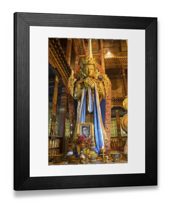 Framed Print : Gandan Monastery, Ulaanbaatar, Mongolia, Asia Framed Print : Gandan Monastery, Ulaanbaatar, Mongolia, Asia