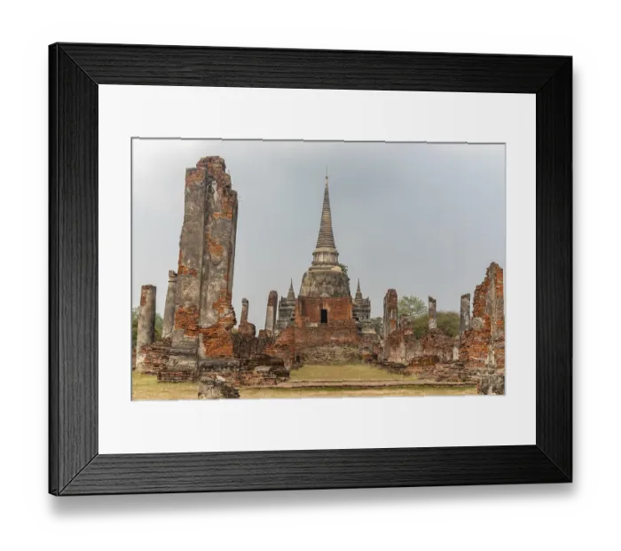 Framed Print : A picture of the Wat Phra Si Sanphet Temple Framed Print : A picture of the Wat Phra Si Sanphet Temple
