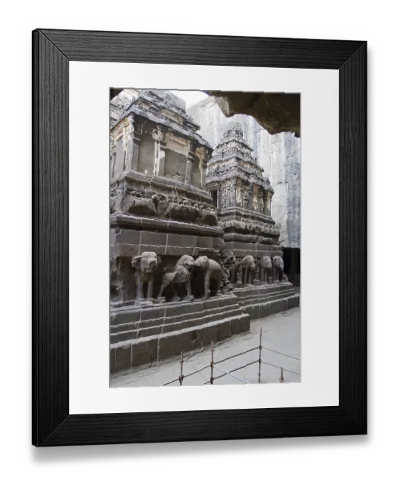 Framed Print : Kailash temple, aurangabad, maharashtra