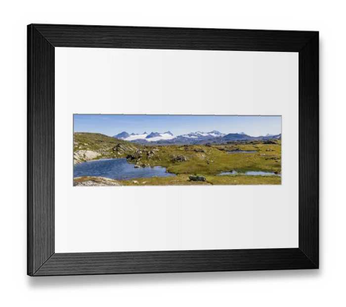 Framed Print : Panoramic view along National scenic route Sognefjellet between Skjolden and Lorn in Sogn og Fjordane in Western Norway Framed Print : Panoramic view along National scenic route Sognefjellet between Skjolden and Lorn in Sogn og Fjordane in Western Norway