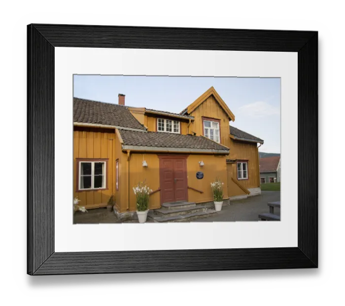 Framed Print : Former customs station, Skansen