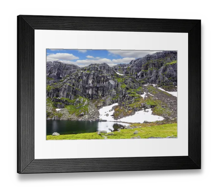 Framed Print : Traveling by camper on road 520 Framed Print : Traveling by camper on road 520