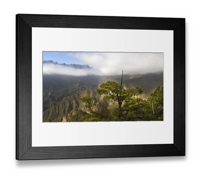 Framed Print : Like all Canary Islands, La Palma is of volcanic origin Framed Print : Like all Canary Islands, La Palma is of volcanic origin