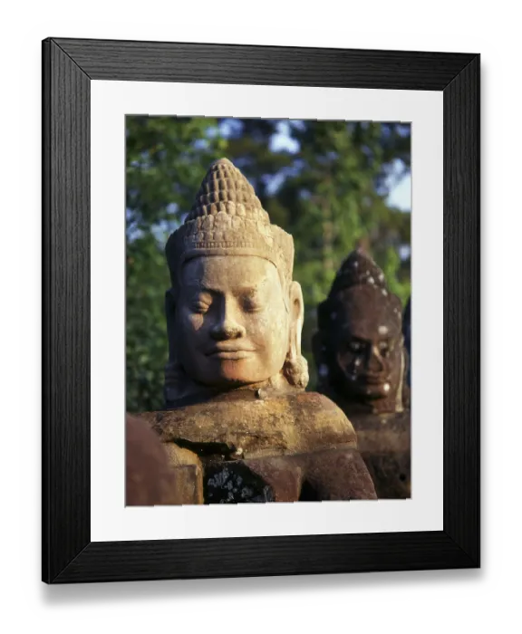 Framed Print : Devas are often seen in opposition to Asuras (sinful deities) Framed Print : Devas are often seen in opposition to Asuras (sinful deities)
